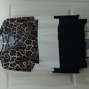 Magic Fit Animal Print Tunic top L